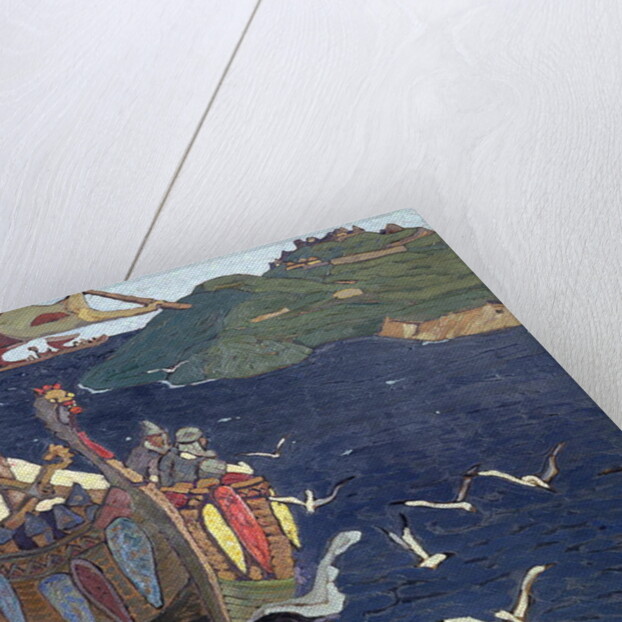 Visitors from Overseas, 1901 by Nicholas Roerich