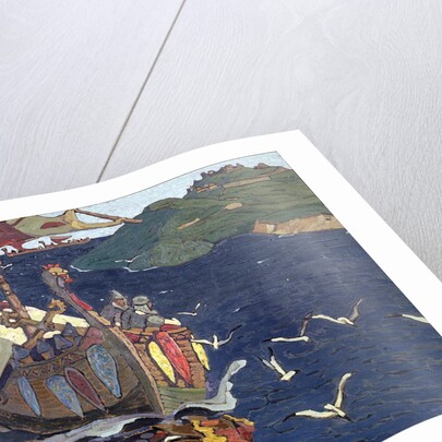 Visitors from Overseas, 1901 by Nicholas Roerich