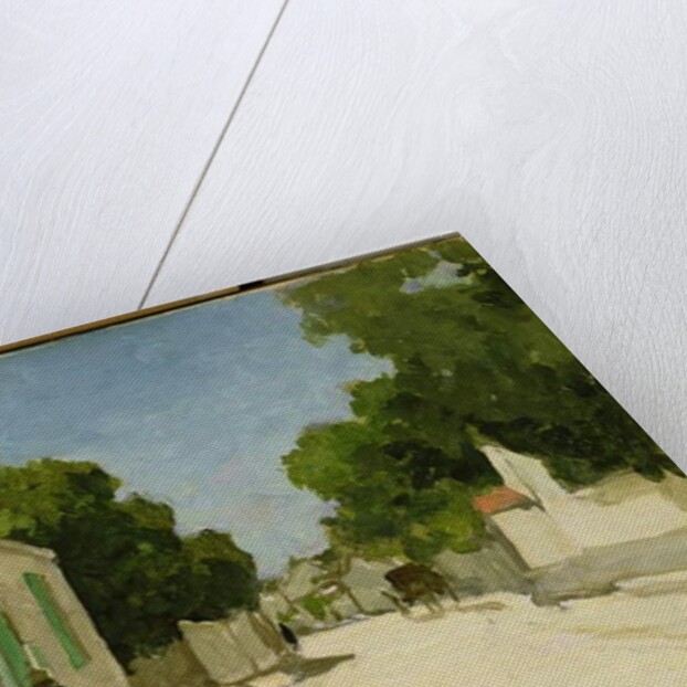 Millet's house at Barbizon, 1900 by Johannes Hendrik Weissenbruch