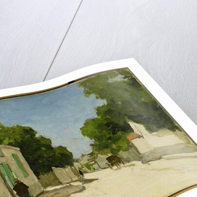 Millet's house at Barbizon, 1900 by Johannes Hendrik Weissenbruch