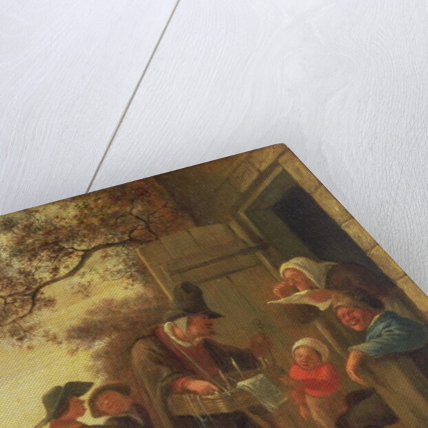 A Pedlar selling Spectacles outside a Cottage, c.1650-53 by Jan Havicksz. Steen