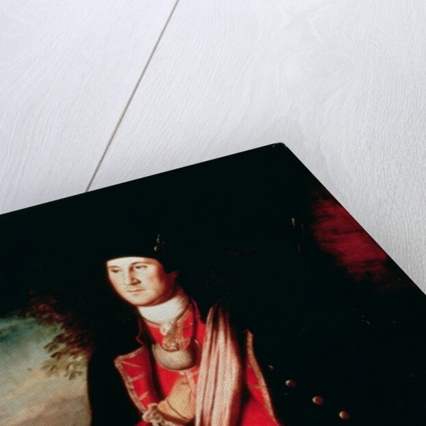 Portrait of George Washington 1772 by Charles Willson Peale