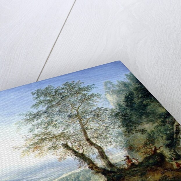 A capriccio river landscape, c.1700 by Jan the Elder Griffier