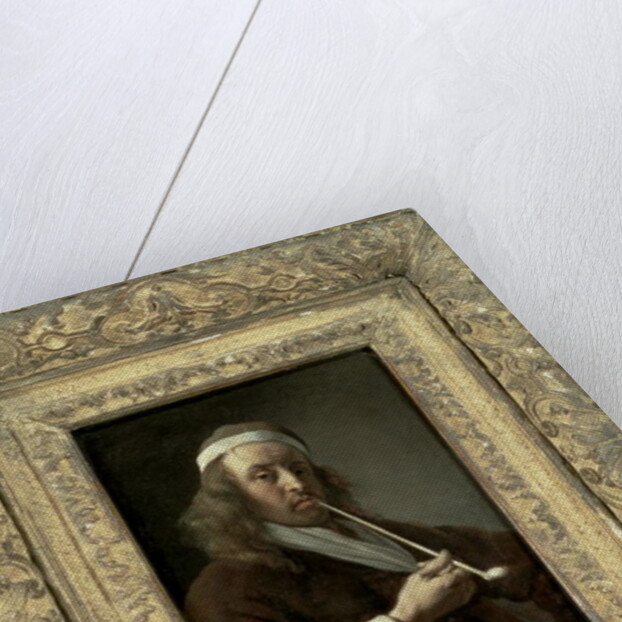 Portrait of a man, said to be the artist by Gabriel Metsu