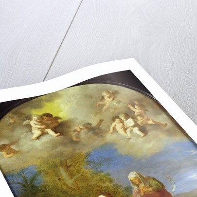 The Holy Family by Cornelis van Poelenburgh or Poelenburch