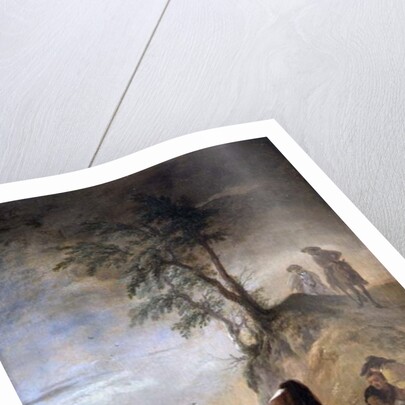 Riders watering their horses by Philips Wouwermans or Wouwerman