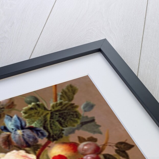 Still life with fruit and flowers by Anthony Obermann