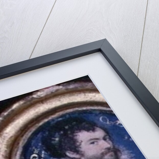 LtoR:Richard Hilliard the artist's father, c.1577, and Self Portrait, 1577 by Nicholas Hilliard