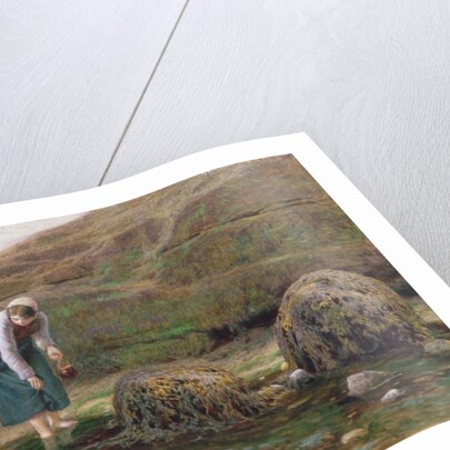 The Winkle Gatherer, 1869 by John Dawson Watson