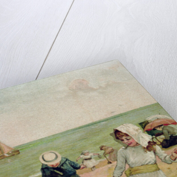 Children and Seaweed from Sunbeams by Edward Killingworth Johnson