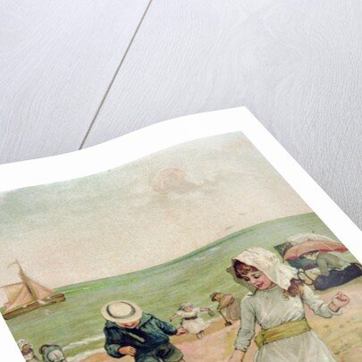 Children and Seaweed from Sunbeams by Edward Killingworth Johnson