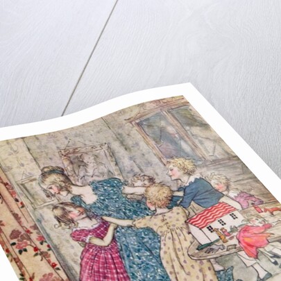 A flushed and boisterous group by Arthur Rackham