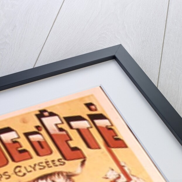 Poster advertising the Cirque d'Ete in the Champs Elysees, late 19th century by French School