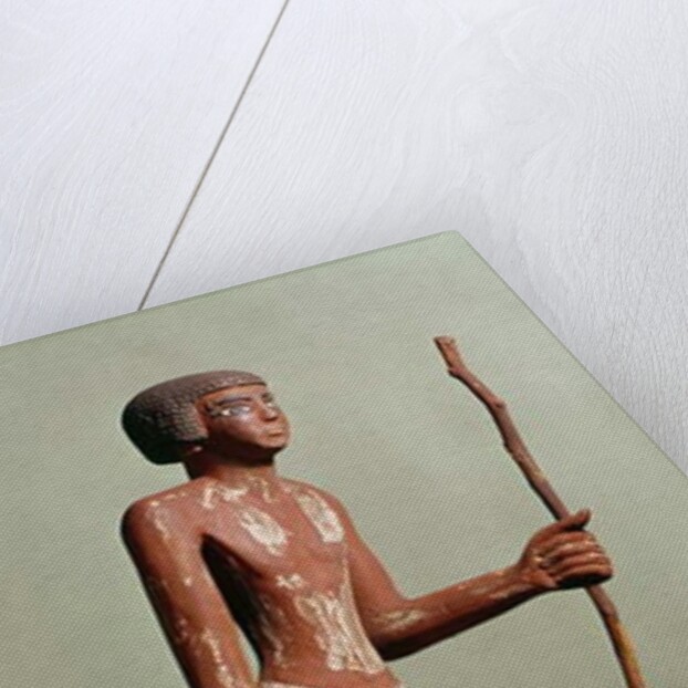 Model of an official by Old Kingdom Egyptian