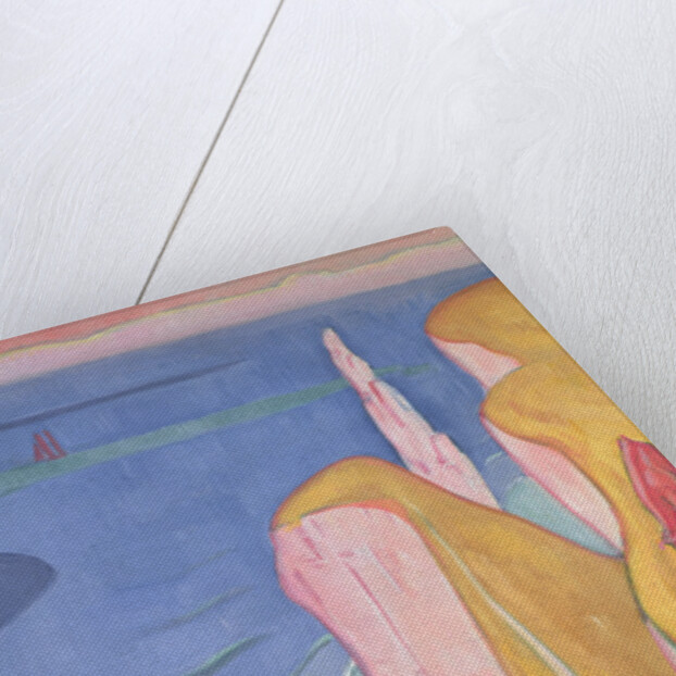 The Cliffs of Yport, 1892 by Emile Bernard