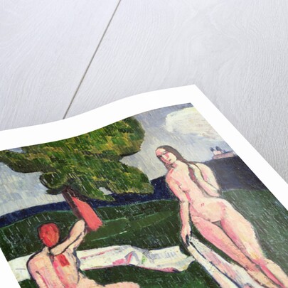 Two Bathers under a Tree, 1889 by Emile Bernard