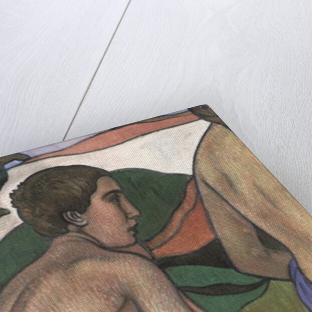 Seated Male Nude in a Landscape, c.1889-90 by Charles Filiger