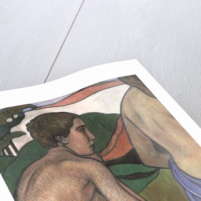 Seated Male Nude in a Landscape, c.1889-90 by Charles Filiger