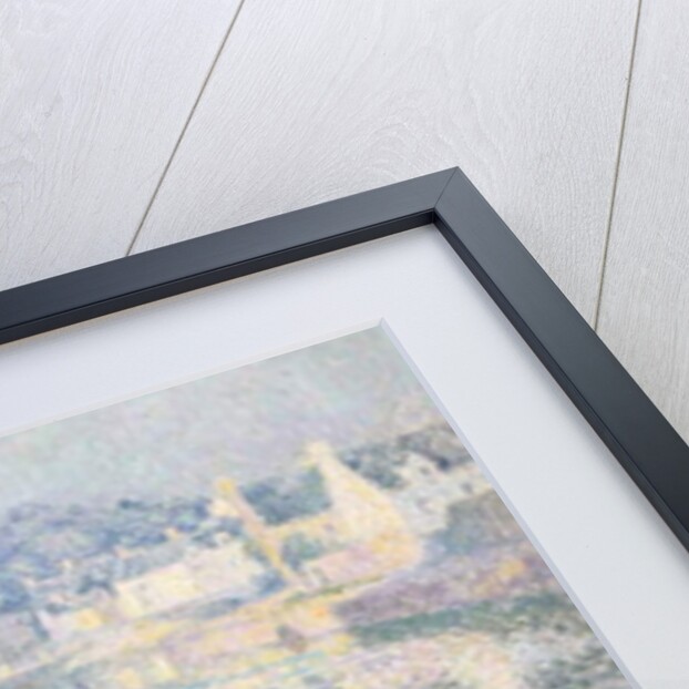 The Gravel Boats by Henri Eugene Augustin Le Sidaner