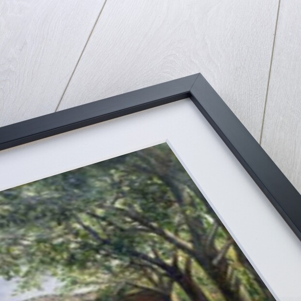 A Garden Scene, with a boy, the artist's son George Dunlop Leslie, 1840 by Charles Robert Leslie