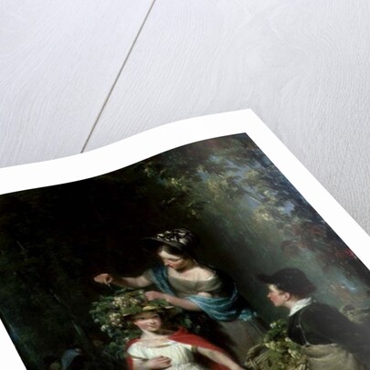 The Hop Garland, 1834 by William Frederick Witherington