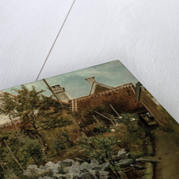 A Flemish Garden by Henri de Braekeleer