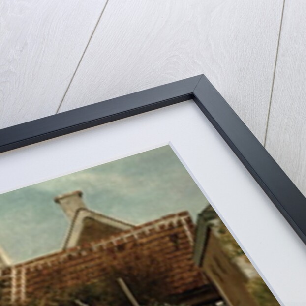 A Flemish Garden by Henri de Braekeleer