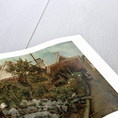 A Flemish Garden by Henri de Braekeleer