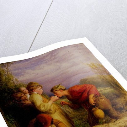 Giving a bite by William Mulready