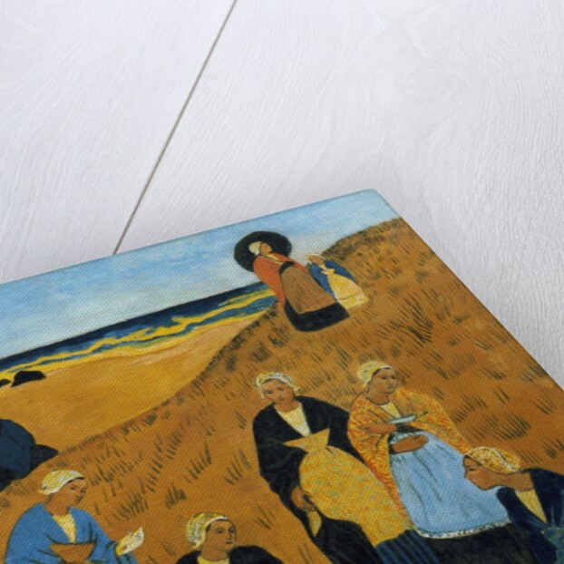 Young Breton Women wearing Shawls, or The Girls of Douarnenez, 1895 by Paul Serusier