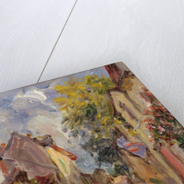 Village Street Scene by Alfred Sisley