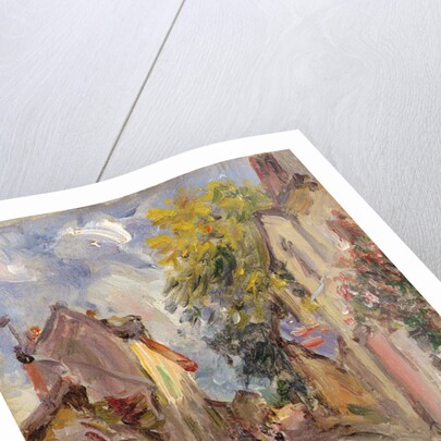 Village Street Scene by Alfred Sisley