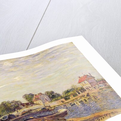 The Loing at Saint-Mammes, 1885 by Alfred Sisley