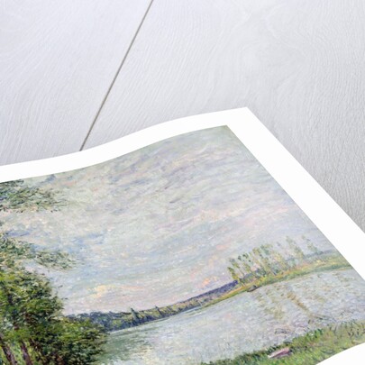 The Riverside Road from Veneux to Thomery, 1880 by Alfred Sisley