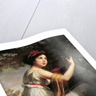 Portrait of Julie Le Brun, c.1797 by Elisabeth Louise Vigee-Lebrun