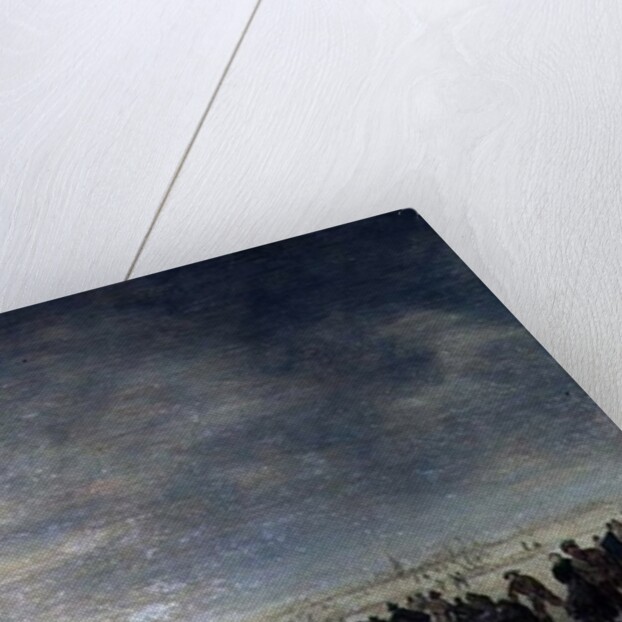 Ice Skaters, 1630-40 by Jan Josephsz van Goyen