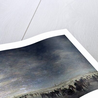 Ice Skaters, 1630-40 by Jan Josephsz van Goyen