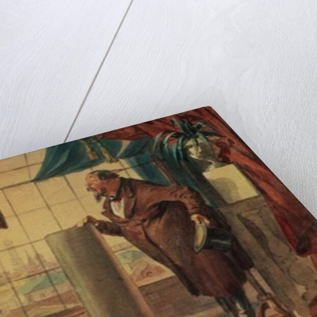 A Businessman at the Photographer's Studio, 1860 by Petr Mikhailovich Shmel'kov