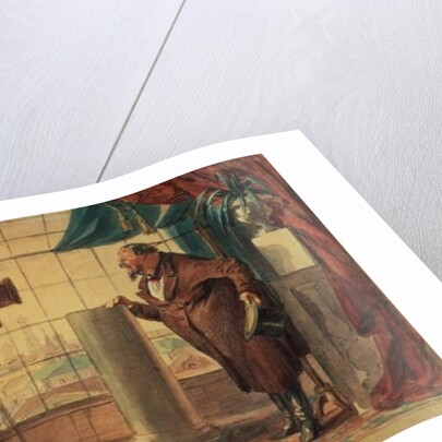 A Businessman at the Photographer's Studio, 1860 by Petr Mikhailovich Shmel'kov