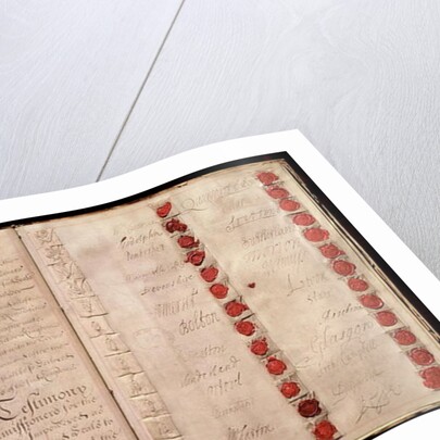 Articles of Union between England and Scotland from the House of Lords record office, 1707 by Anonymous