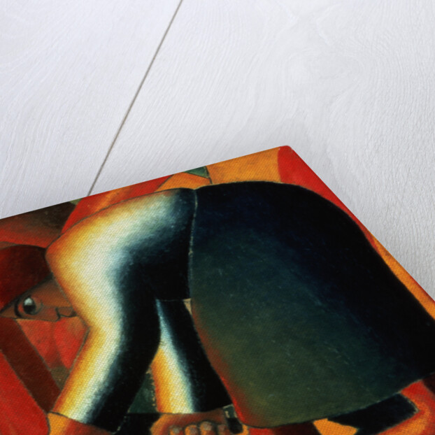 Woman Cutting, c.1900 by Kazimir Severinovich Malevich