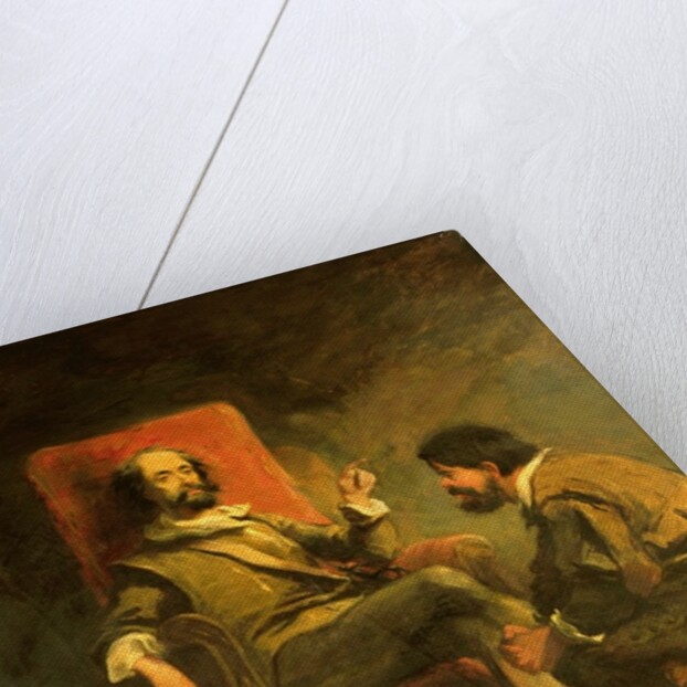 Don Quixote and Sancho Panza from Cervante's 'Don Quixote de la Mancha', 19th century by John Gilbert