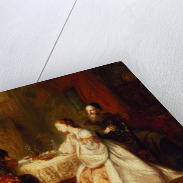 Othello Relating His Adventures to Desdemona, 1869 by Robert Alexander Hillingford