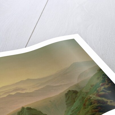 Morning in the Mountains by Caspar David Friedrich