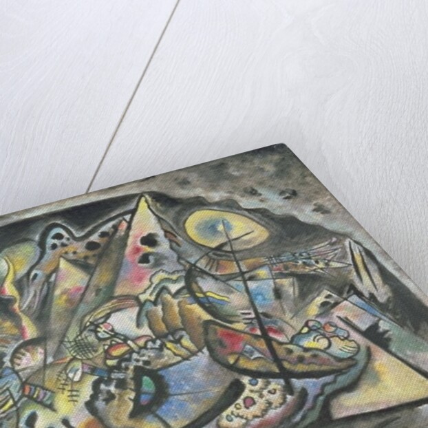 Composition: The Grey Oval, 1917 by Wassily Kandinsky