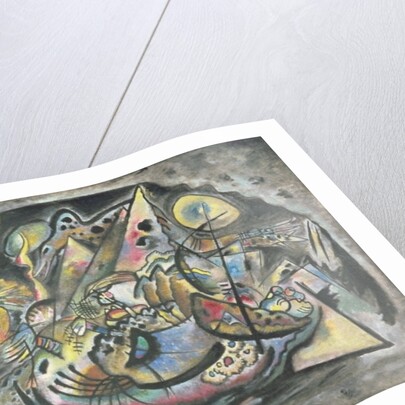 Composition: The Grey Oval, 1917 by Wassily Kandinsky