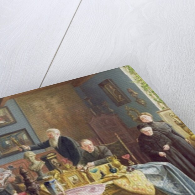 The Auction, 1910 by Carl Johann Spielter