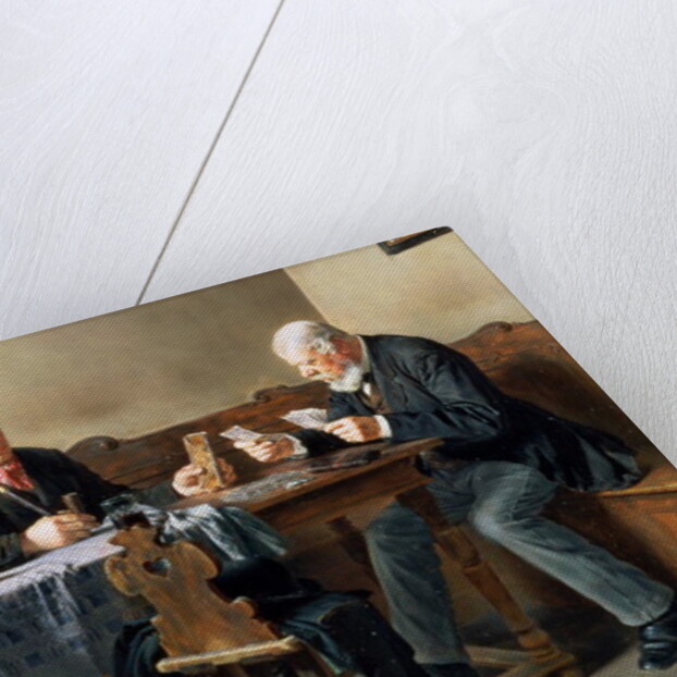 Pay Day, 1887 by Anton Muller