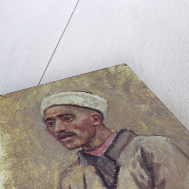 A Siberian Tartar, sketch for 'Yermak Conquers Siberia', 1894 by Vasilij Ivanovic Surikov