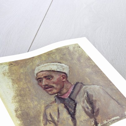 A Siberian Tartar, sketch for 'Yermak Conquers Siberia', 1894 by Vasilij Ivanovic Surikov